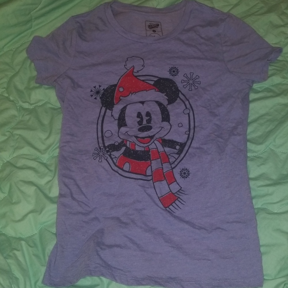 Disney Christmas Mickey mouse T shirt